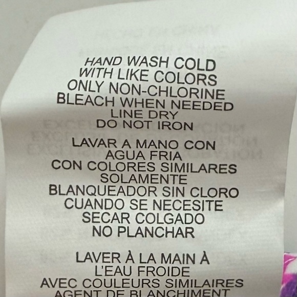 Island Escape Tankini Swimsuit Top 18W White Tropical Floral Full Bust Support - Picture 6 of 9